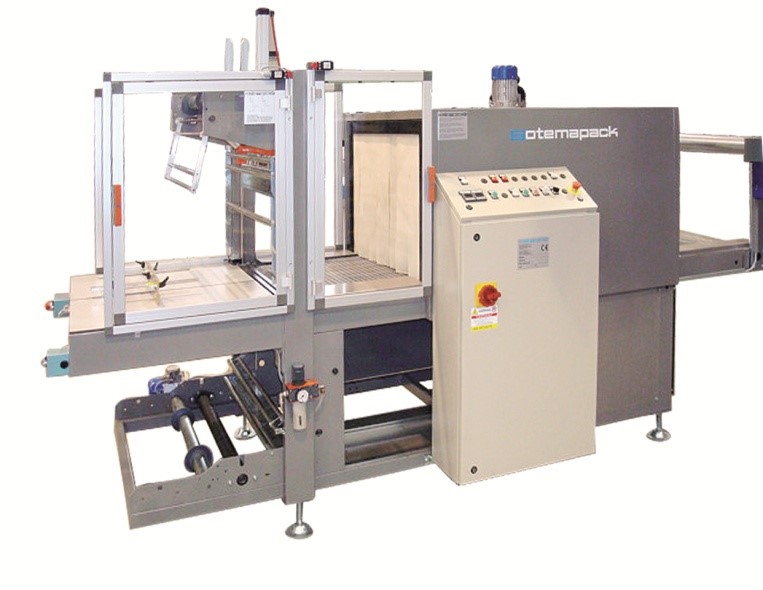 Sotemapack Compacta Semi automatic Shrink Wrapper with Pusher