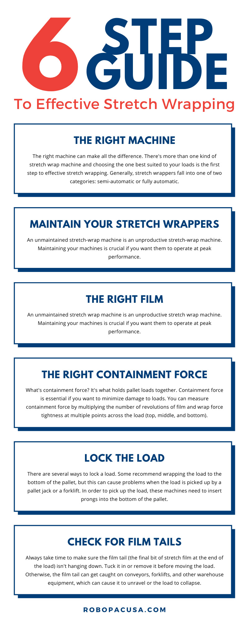 6 Step Guide To Effective Stretch Wrapping