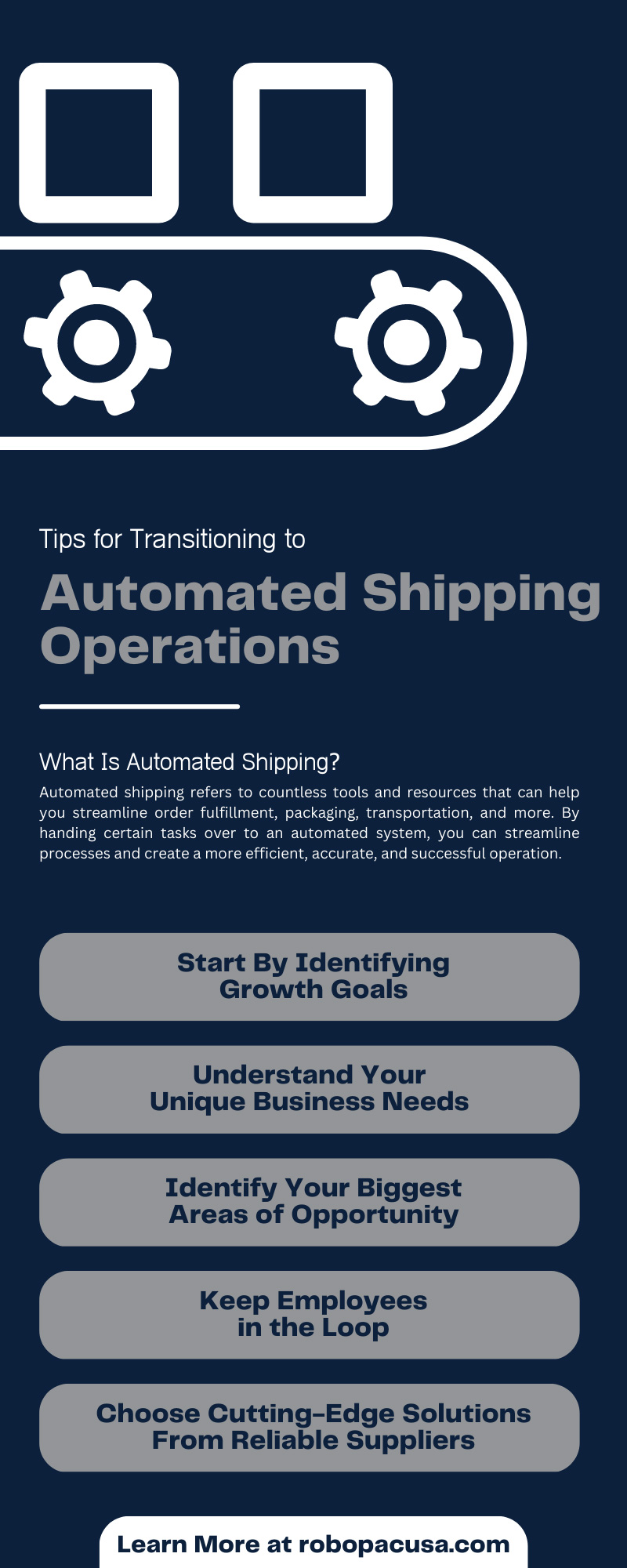 Tips for Transitioning to Automated Shipping Operations 
