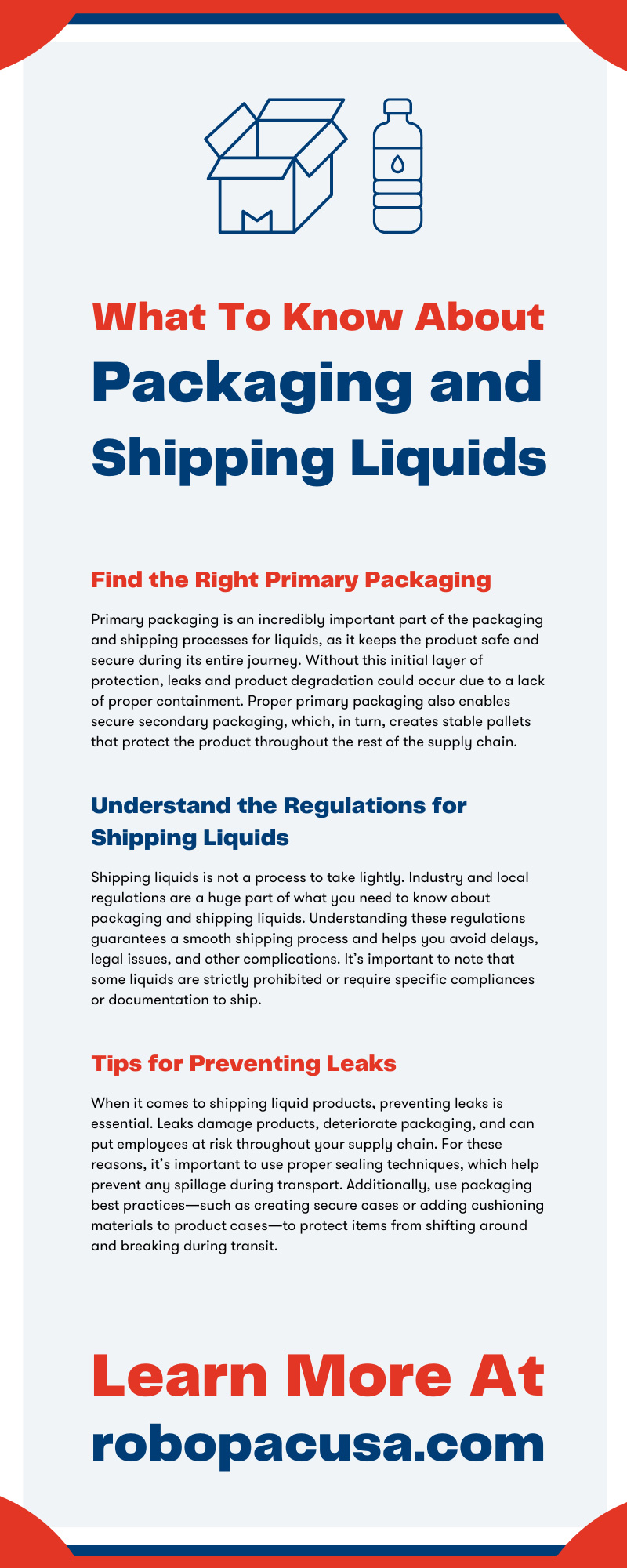 What To Know About Packaging and Shipping Liquids
