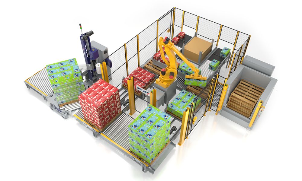 The Main Industries That Benefit From Robotic Palletizing
