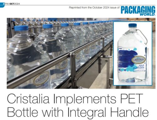 Cristalia Implements PET  Bottle with Integral Handle