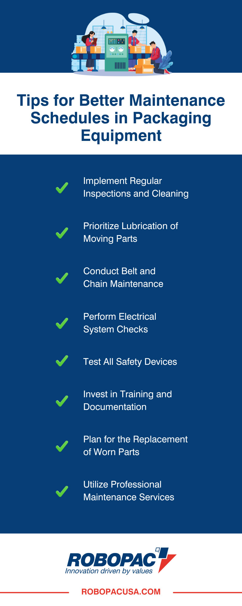 Tips for Better Maintenance Schedules in Packaging Equipment