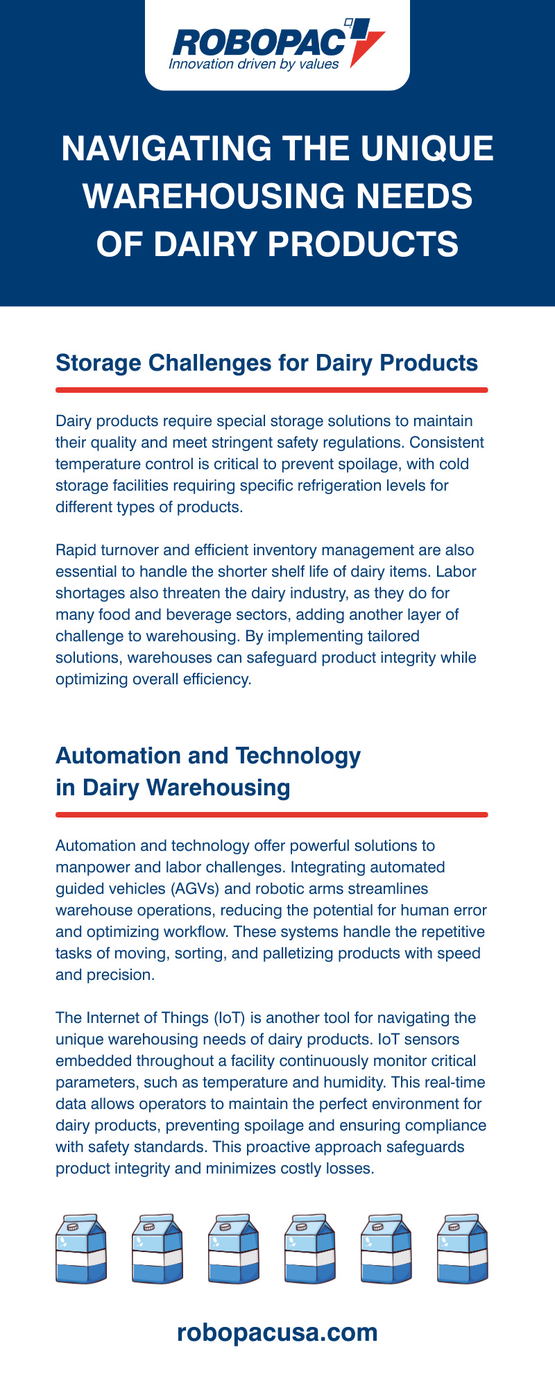 Navigating the Unique Warehousing Needs of Dairy Products
