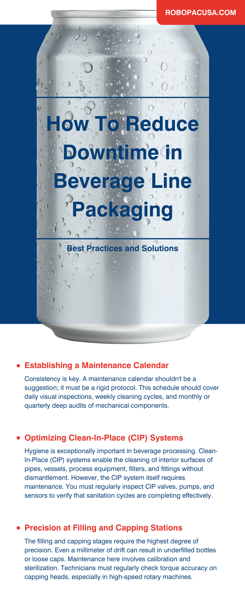 How To Reduce Downtime in Beverage Line Packaging