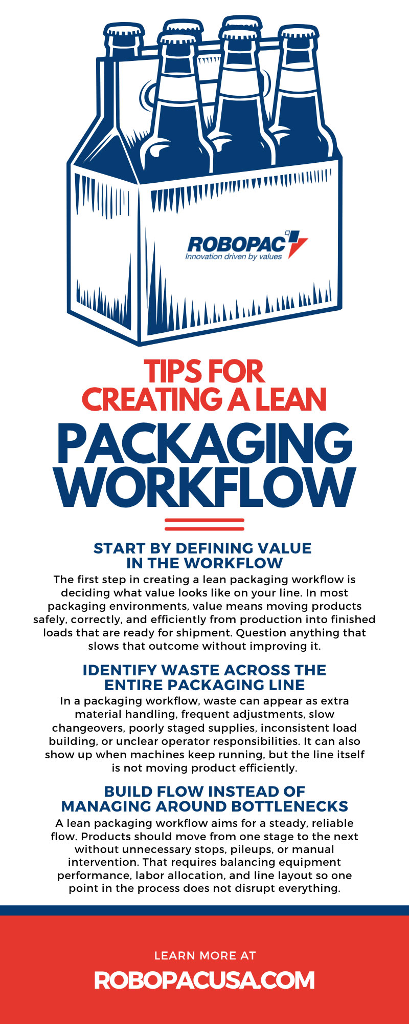 Tips for Creating a Lean Packaging Workflow
